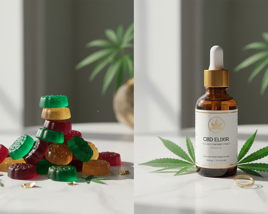 CBD Gummies vs Oils (Beginners Guide) - Cool Canna Collective