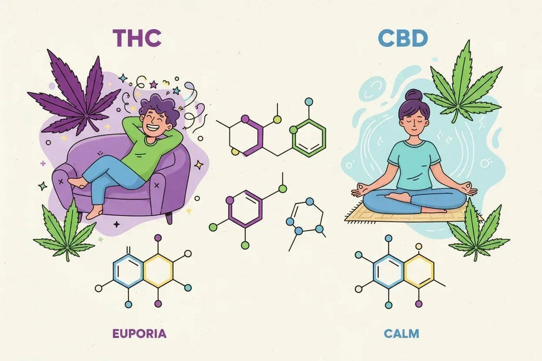 CBD vs THC in South Africa: Effects, Differences & Uses - Cool Canna Collective