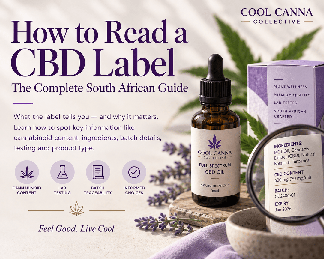 How to Read a CBD Label: The Complete South African Guide - Cool Canna Collective