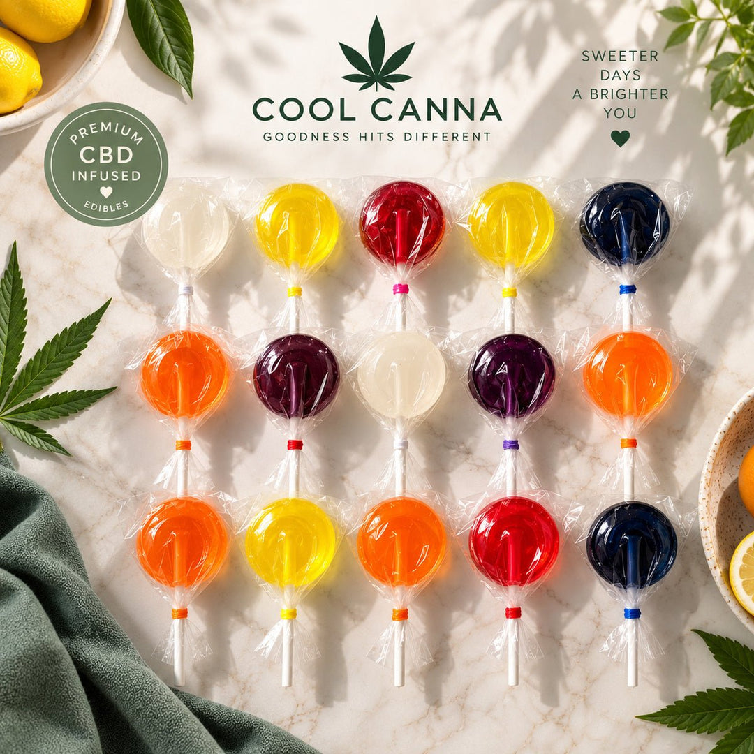 Candy Lollies 100mg CBD – 5 × 20mg – Cool Canna South Africa