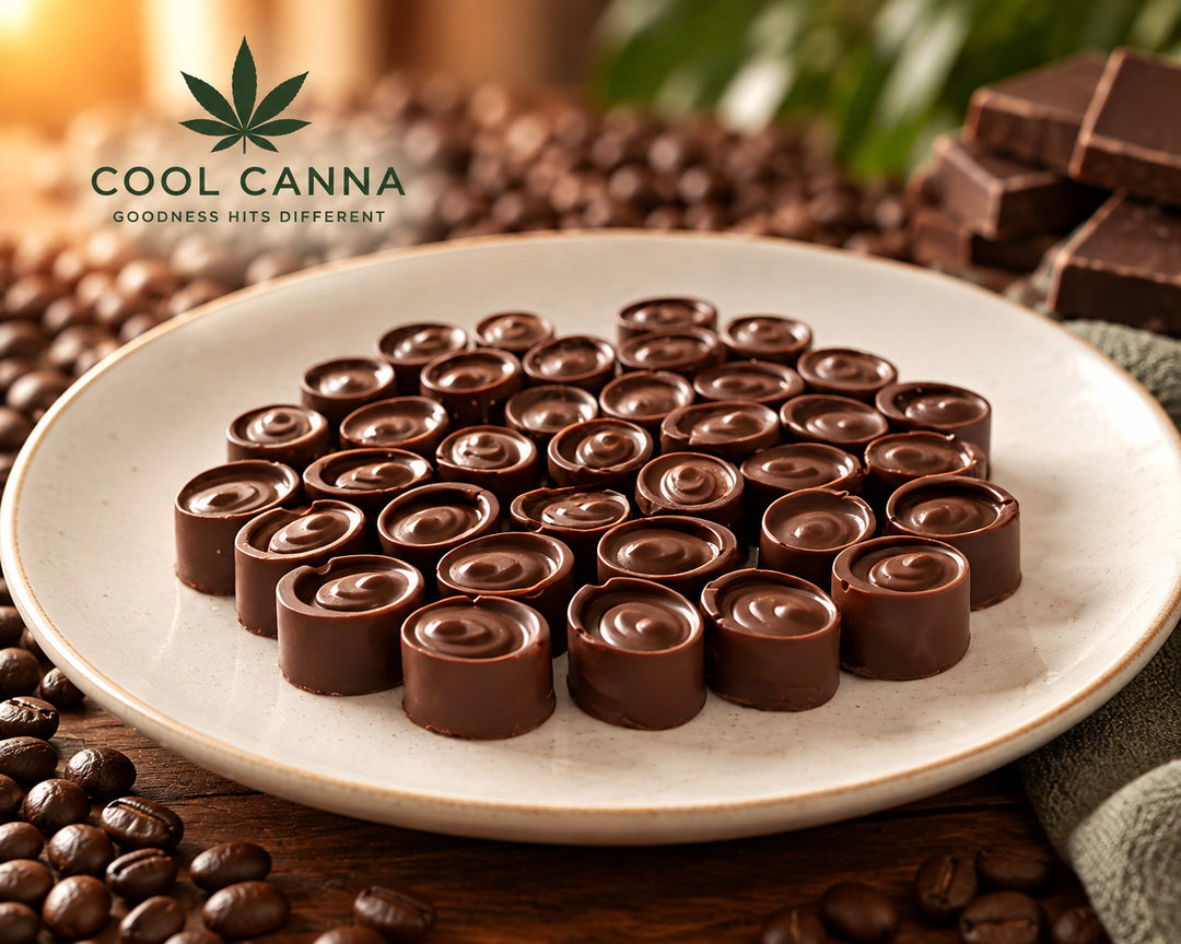 Chocolate Bon Bons 120mg Full-Spectrum – 3 × 40mg Cannabis Edibles – Cool Canna South Africa