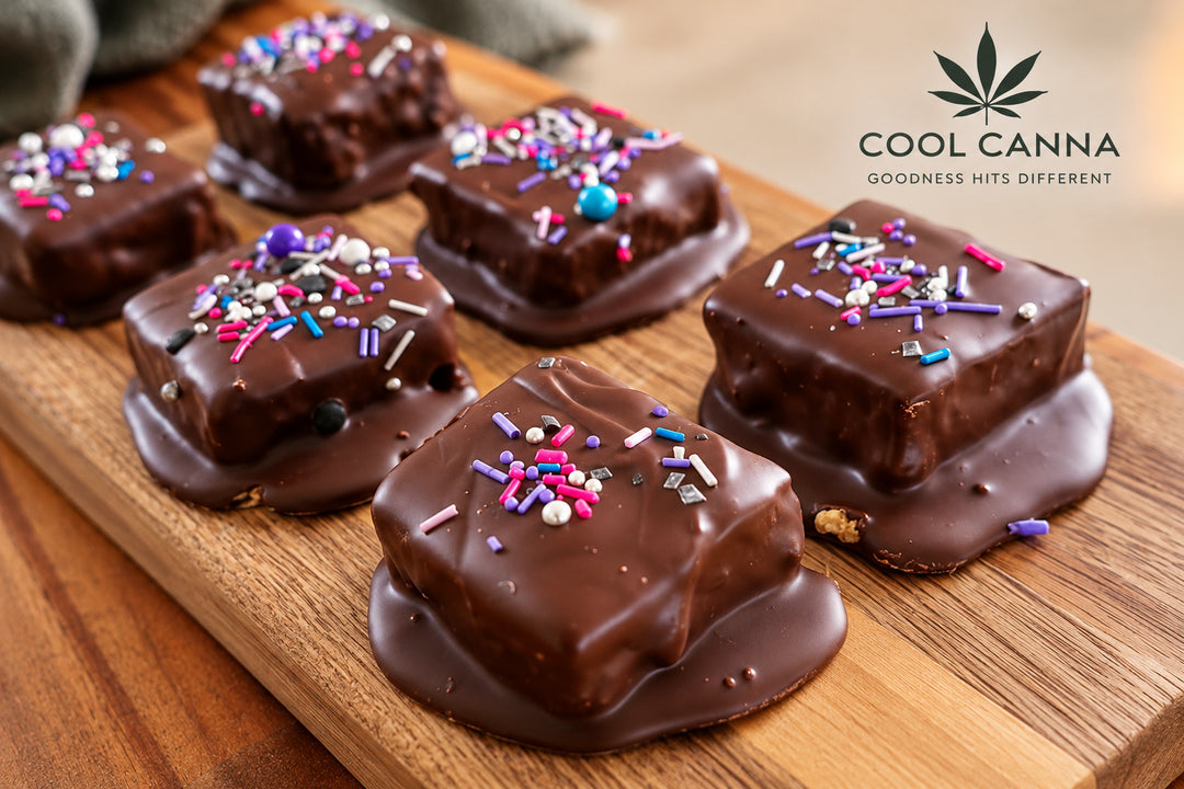 Chocolate-Coated Fudge 90mg Full-Spectrum Edible – Cool Canna South Africa