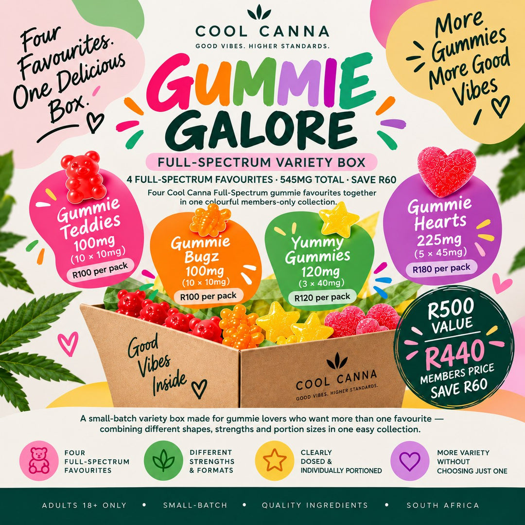 🌈 Gummie Galore — Full-Spectrum Variety Box - Cool Canna Collective