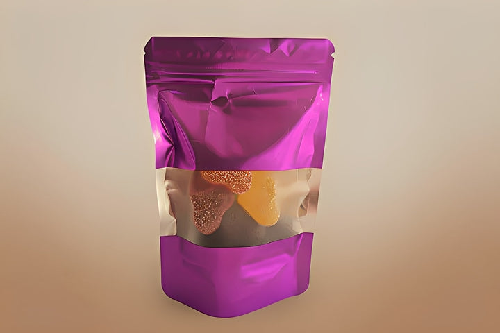 Full-spectrum gummy hearts by Cool Canna bag