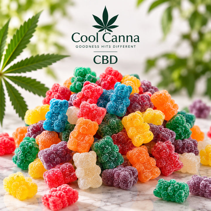 Gummie Teddies 100mg CBD – 10 × 10mg Cannabis Edibles – Cool Canna South Africa