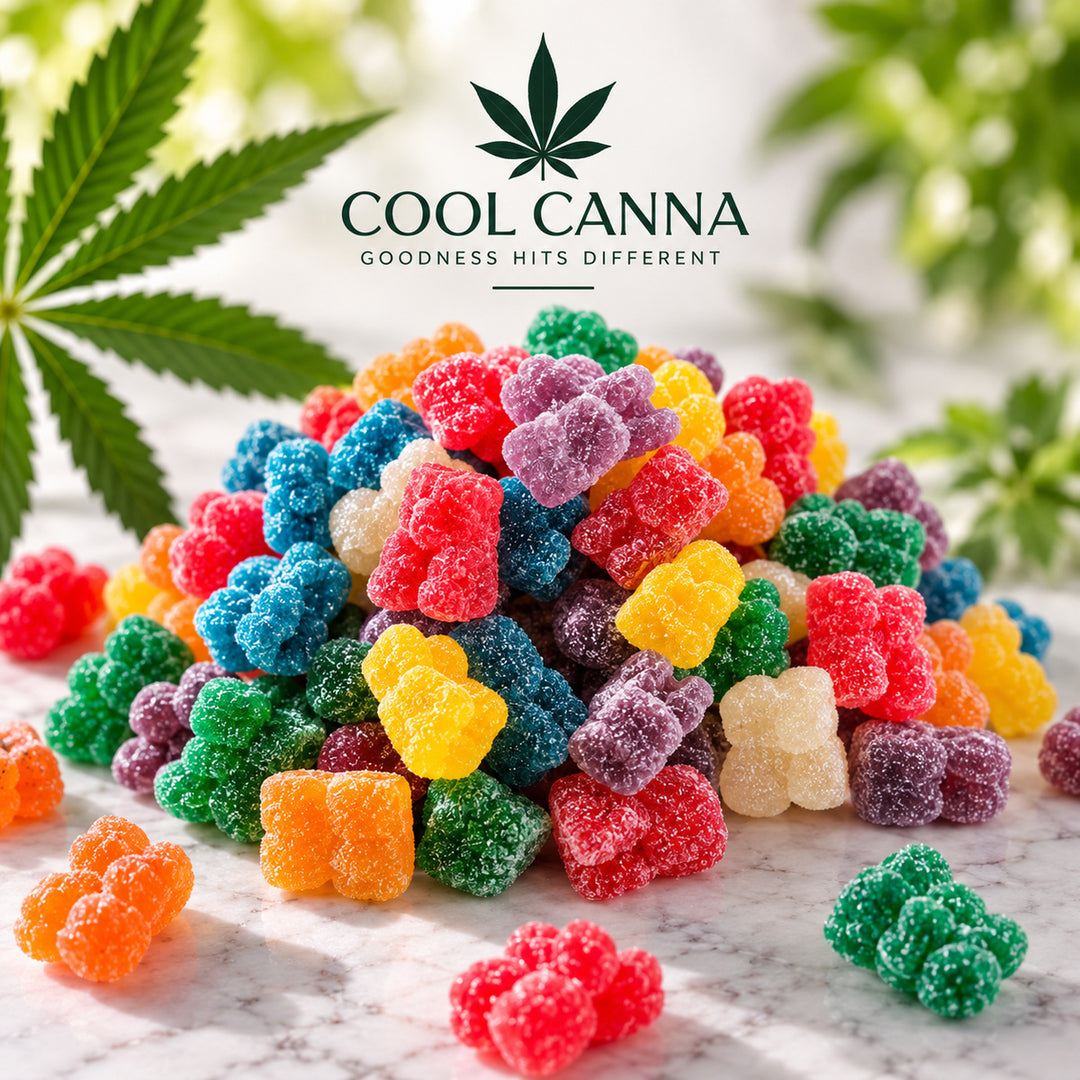 Gummie Teddies 100mg Full-Spectrum Cannabis Edibles – 10 × 10mg – Cool Canna South Africa