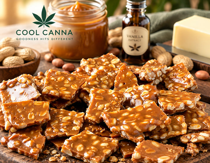 Peanut Caramel Brittle 90mg Full-Spectrum – Cool Canna South Africa