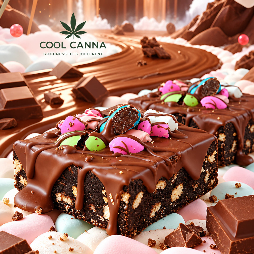 Rocky Road 90mg Full-Spectrum Cannabis Edible – Cool Canna South Africa